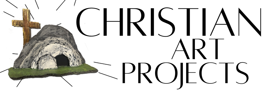 Christian art activity printable for Sunday school and homeschool – faith-based classroom craft project.